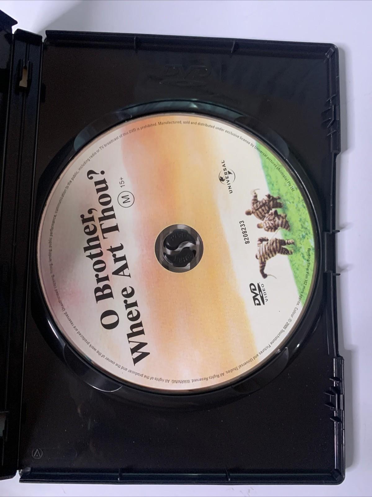 O Brother, Where Art Thou? (DVD, 2000) George Clooney, John Turturro Region 4