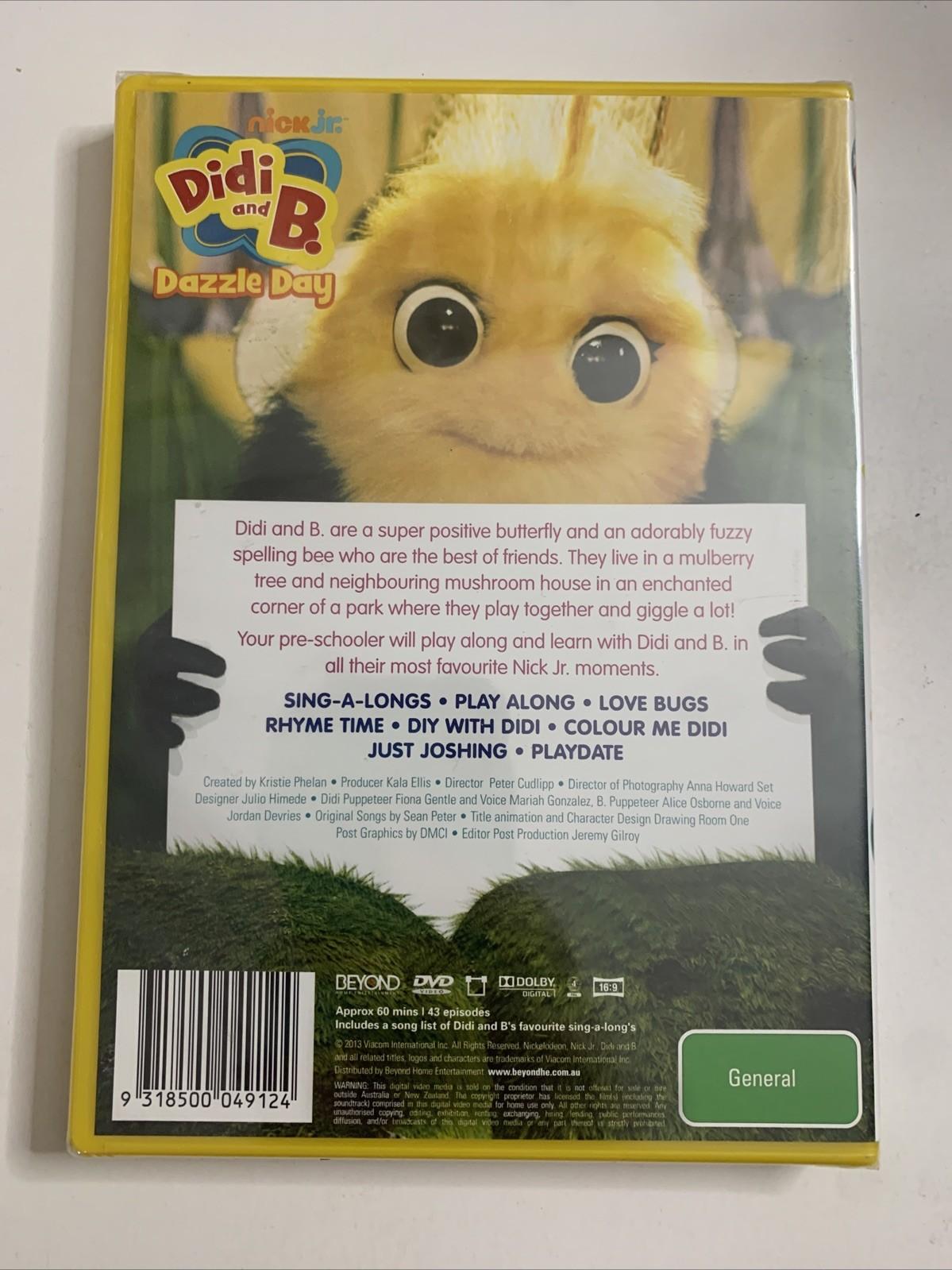 Didi And B: Dazzle Day (DVD, 2013) Animation Region 4 NEW Sealed