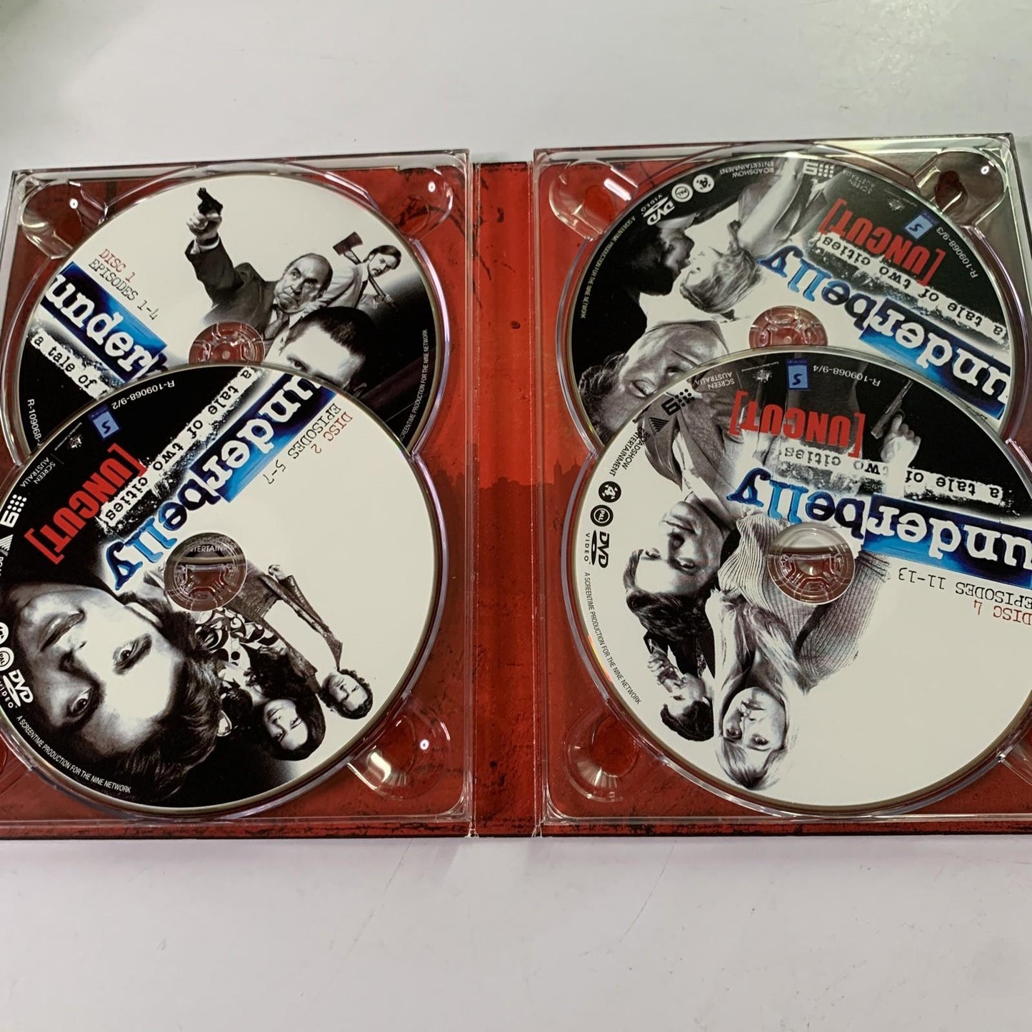 Underbelly: A Tale Of Two Cities Uncut (DVD, 2008, 4-Discs) Region 4