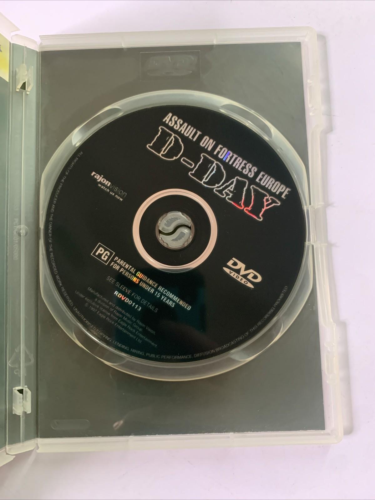 The War File: D-Day Assault On Fortress Europe (DVD, 1990) All Regions