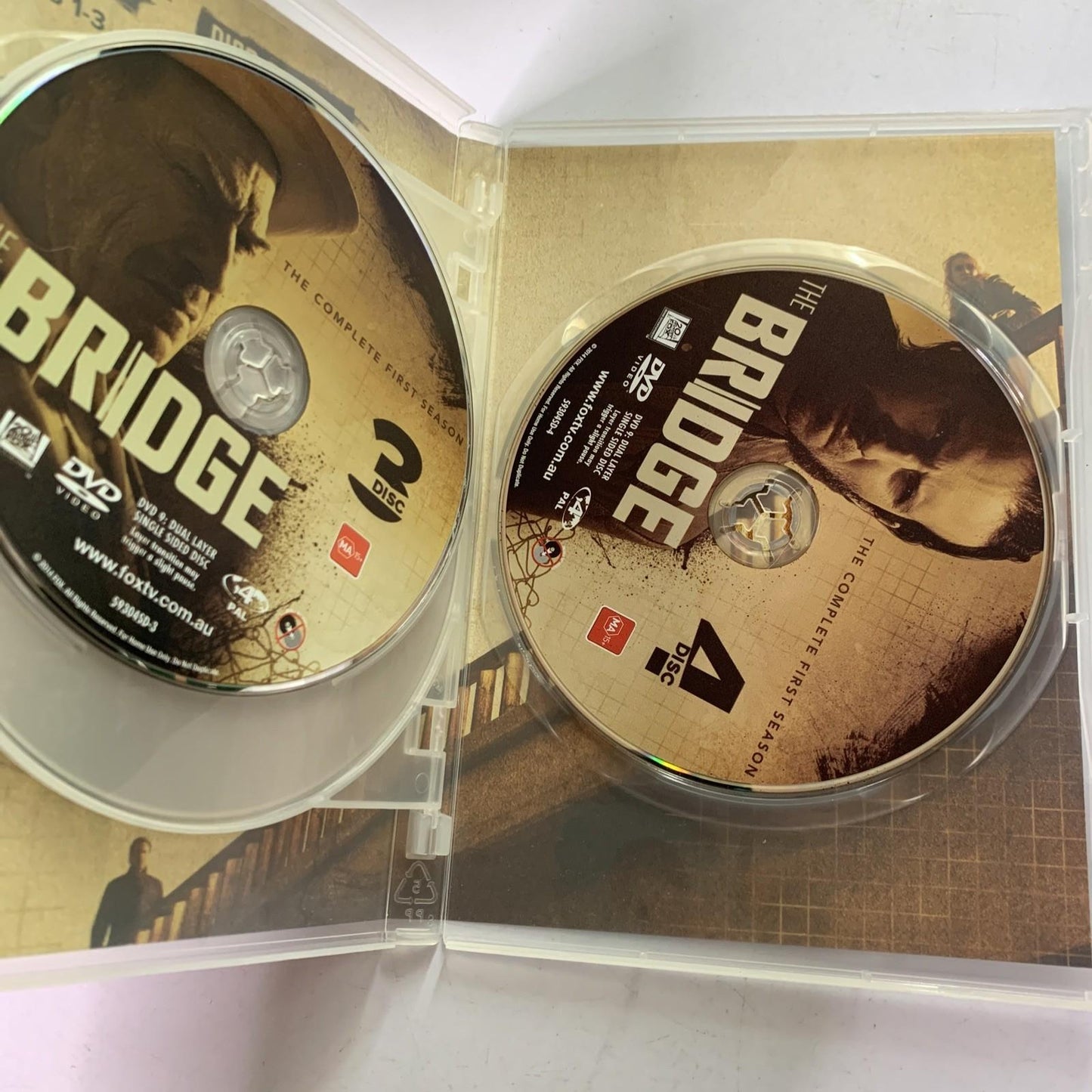 The Bridge : The Complete Season 1 (DVD, 2013, 4-Discs) Region 4