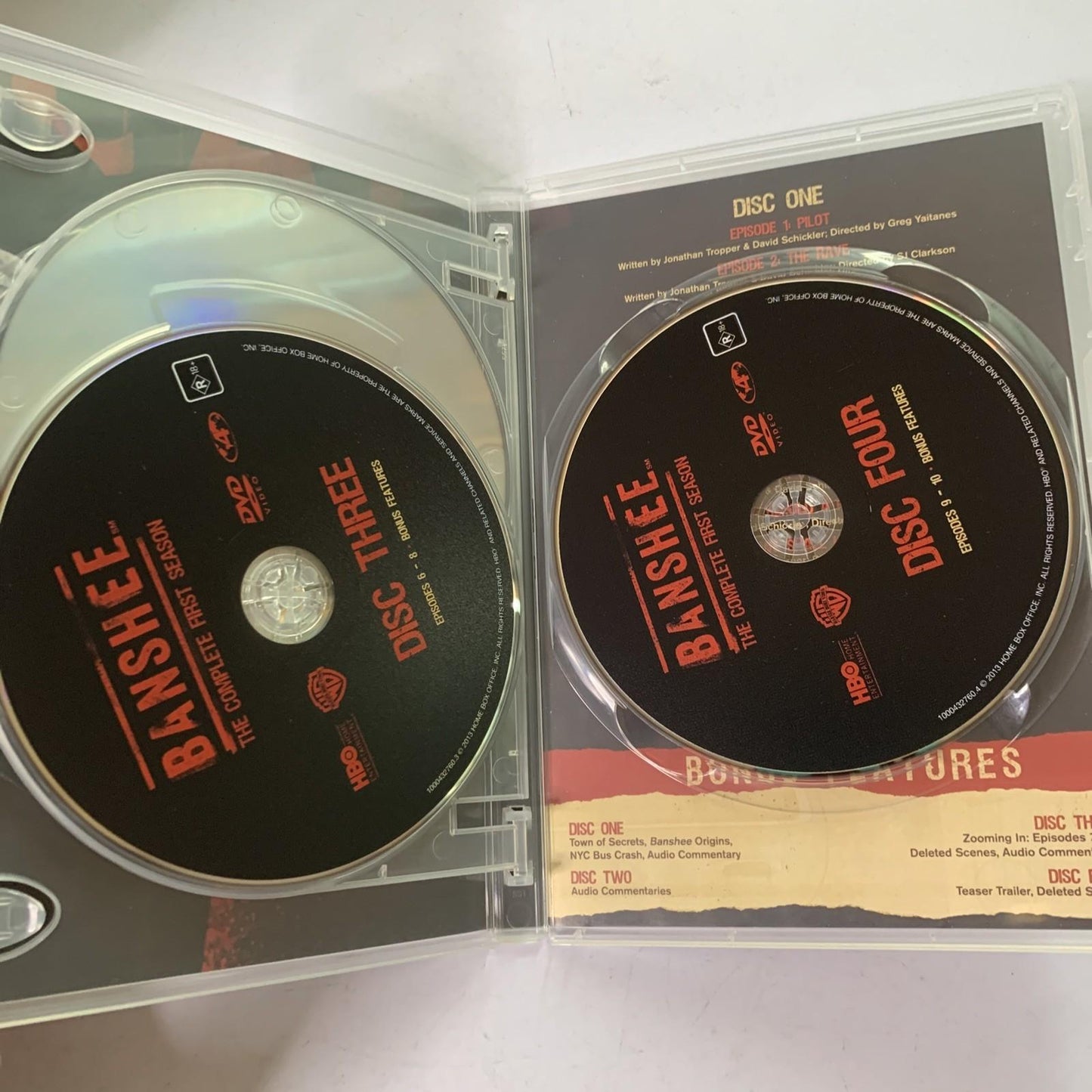 Banshee : The Complete Season 1 (DVD, 2013) Region 4