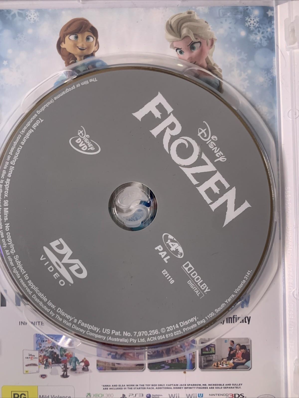 Frozen (DVD, 2013) Disney Animation Film Region 4