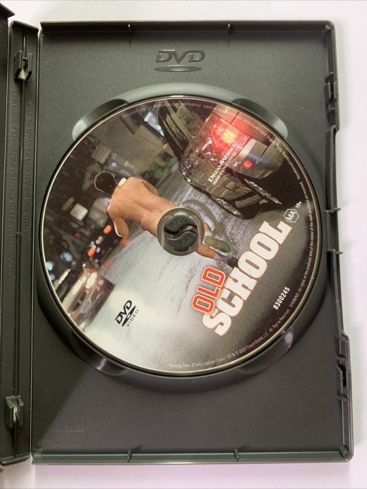 Old School Uncut (DVD, 2002) Vince Vaughn, Luke Wilson, Will Ferrell Region 4 &2