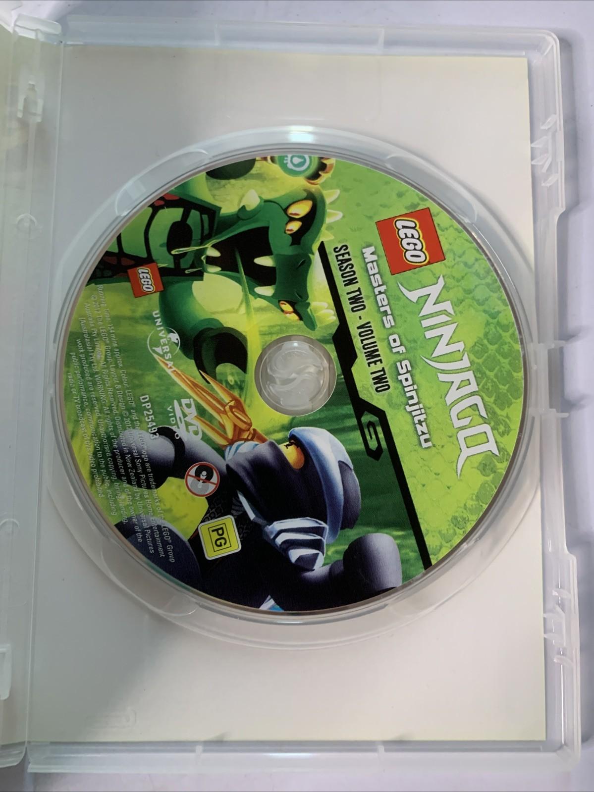 LEGO Ninjago: Masters Of Spinjitzu Series 2 Vol 2 (DVD, 2011) Region 4