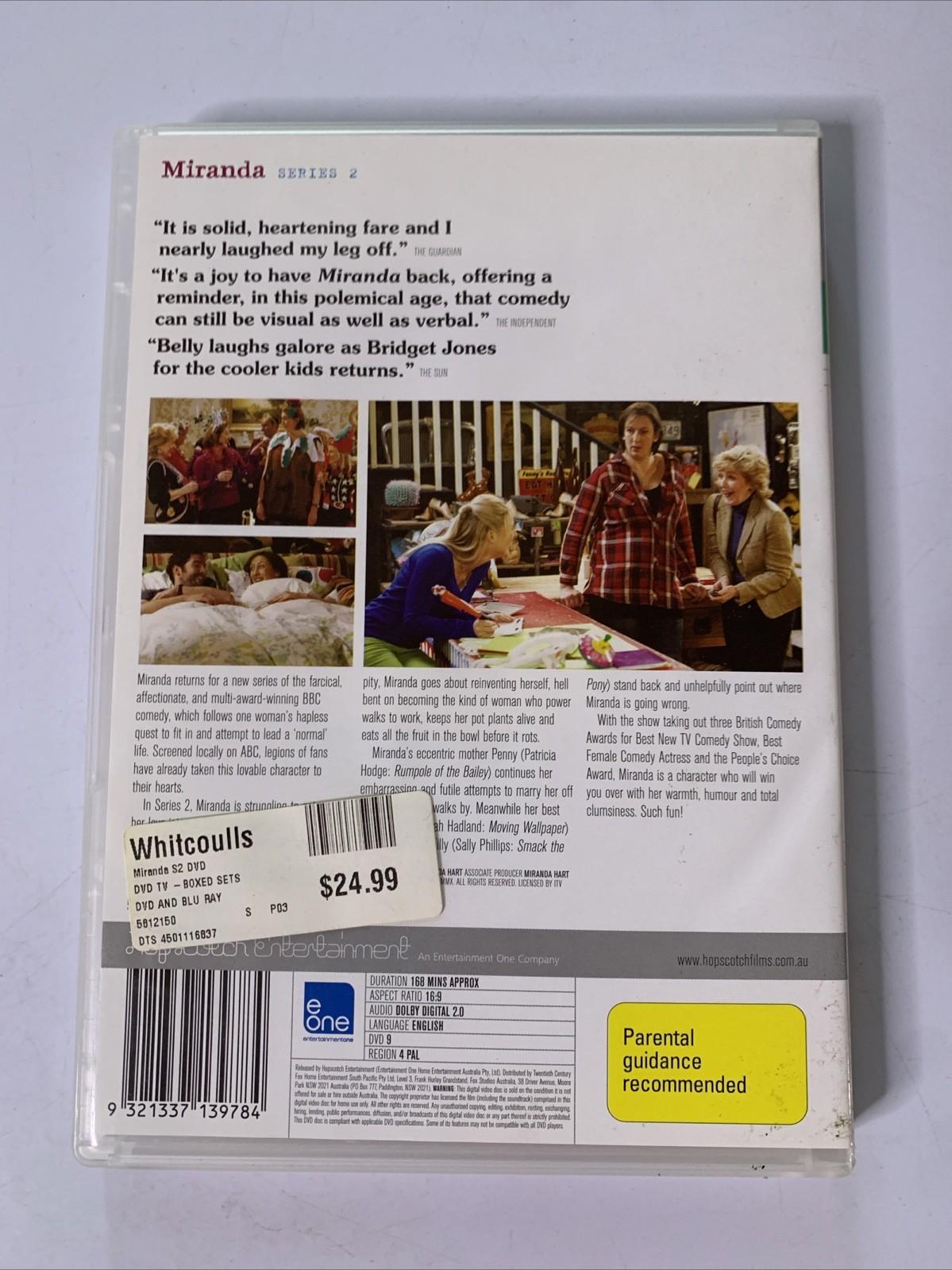 Miranda : Series 2 (DVD, 2010) Region 4