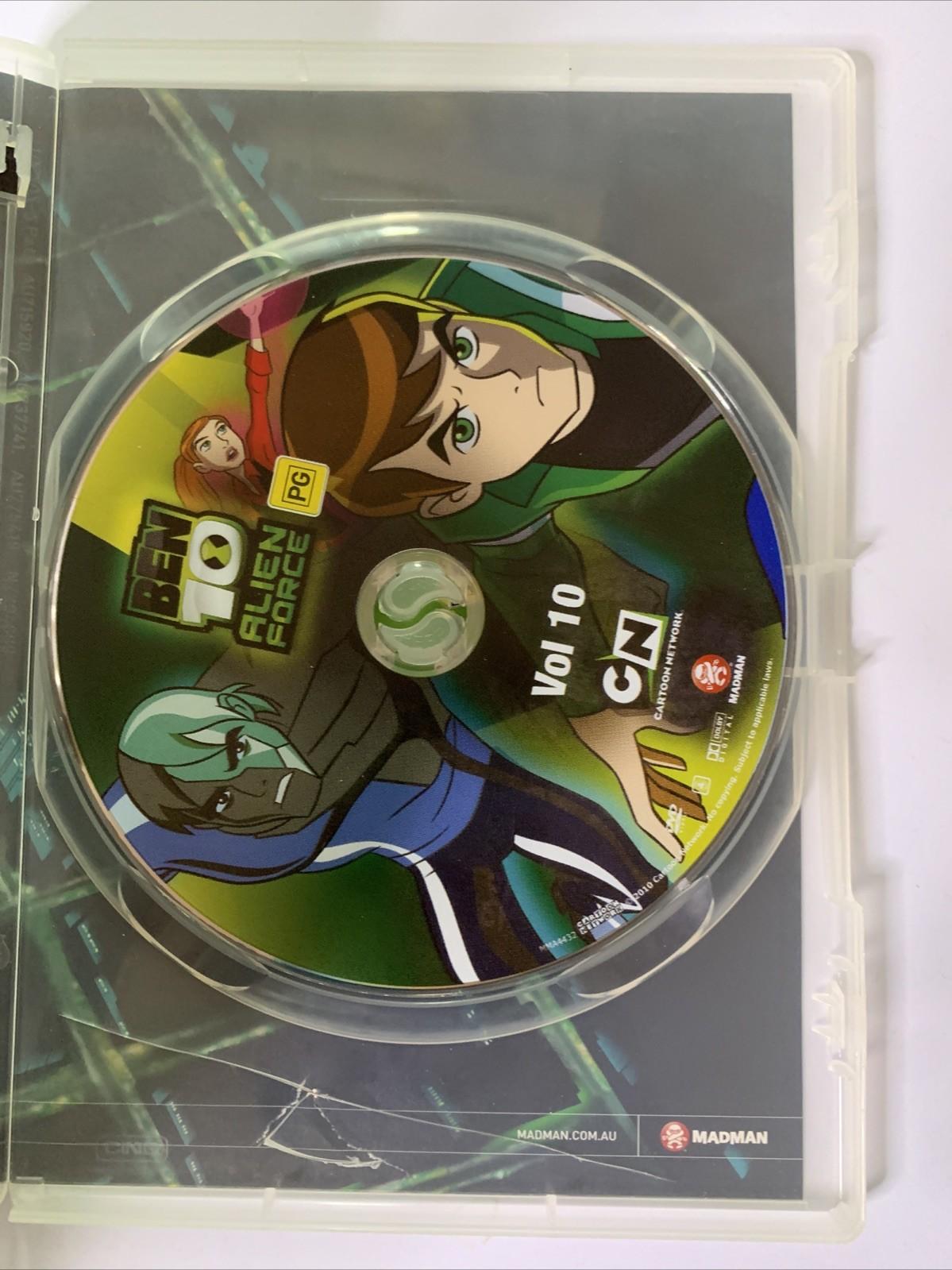 Ben 10 Alien Force : Vol 10 (DVD, 2009) Animation Region 4