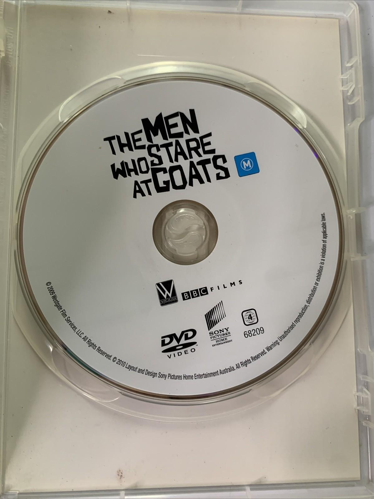 The Men Who Stare At Goats (DVD, 2009) George Clooney, Ewan McGregor Region 4