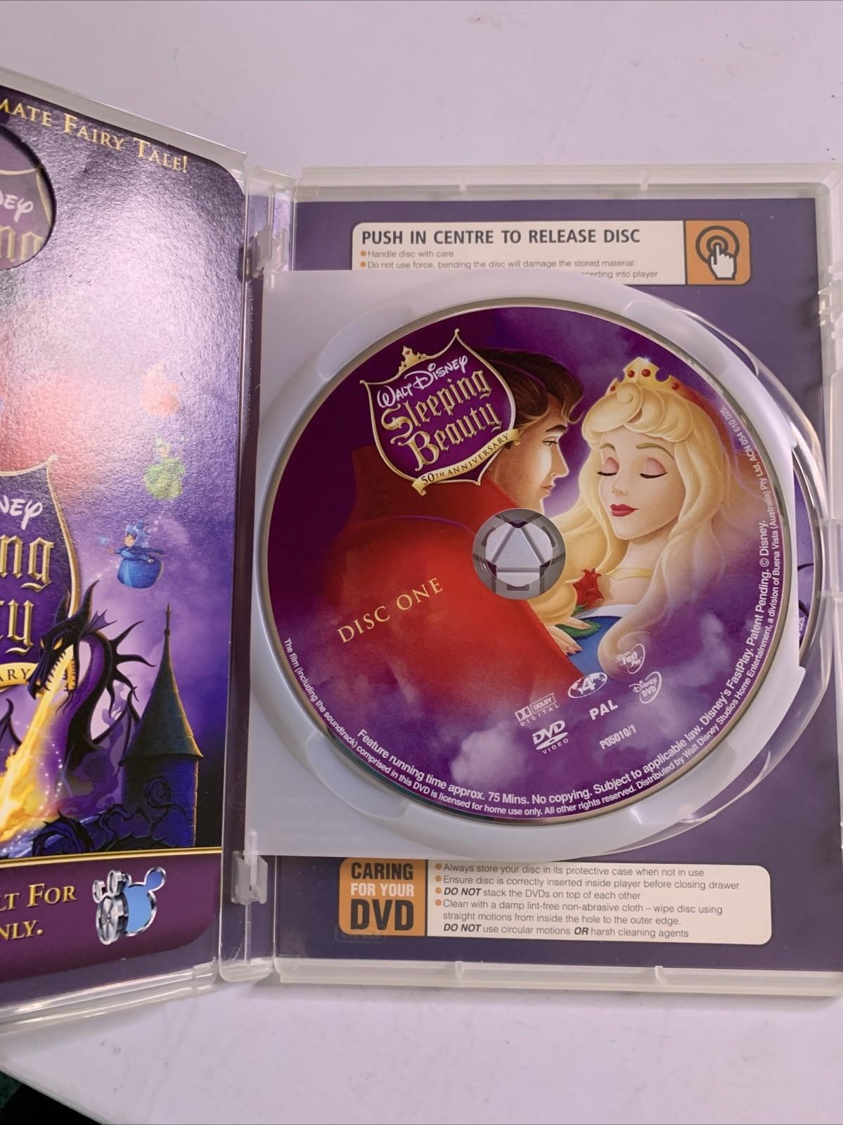 Sleeping Beauty (Platinum Edition, DVD, 1959, 2-Discs) Disney Animation Region 4