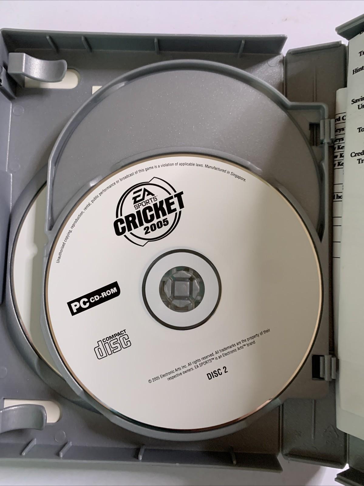 Cricket 2005 PC CD-ROM Windows EA Sports Game