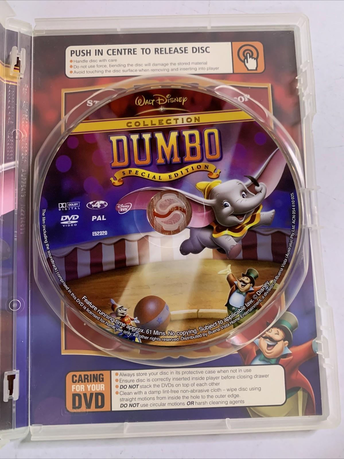 Dumbo (Special Edition, DVD, 1941) Disney Animation Region 4