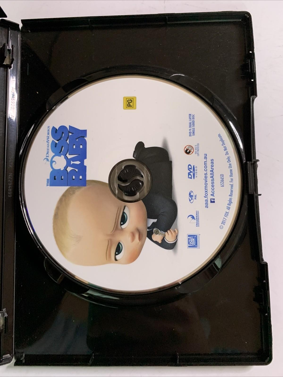 The Boss Baby (DVD, 2017) Alec Baldwin Dreamworks Animation Region 4