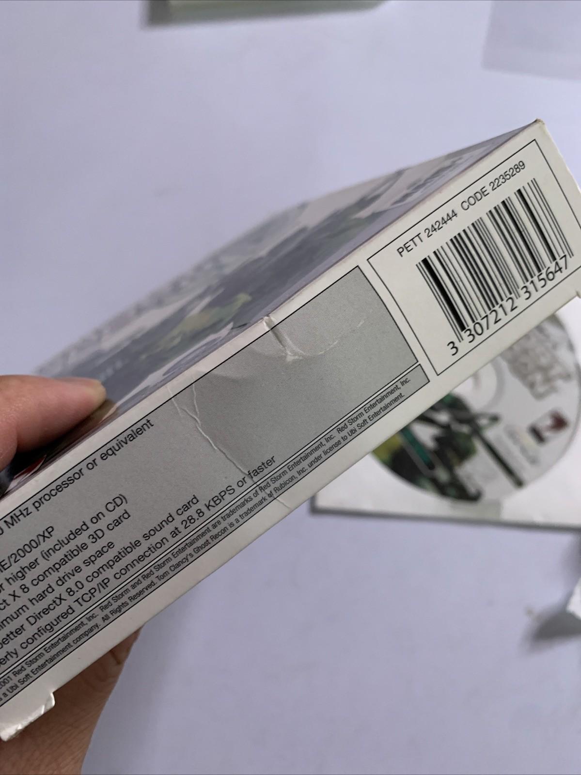 Tom Clancy's Ghost Recon PC CD-ROM Big Box Game