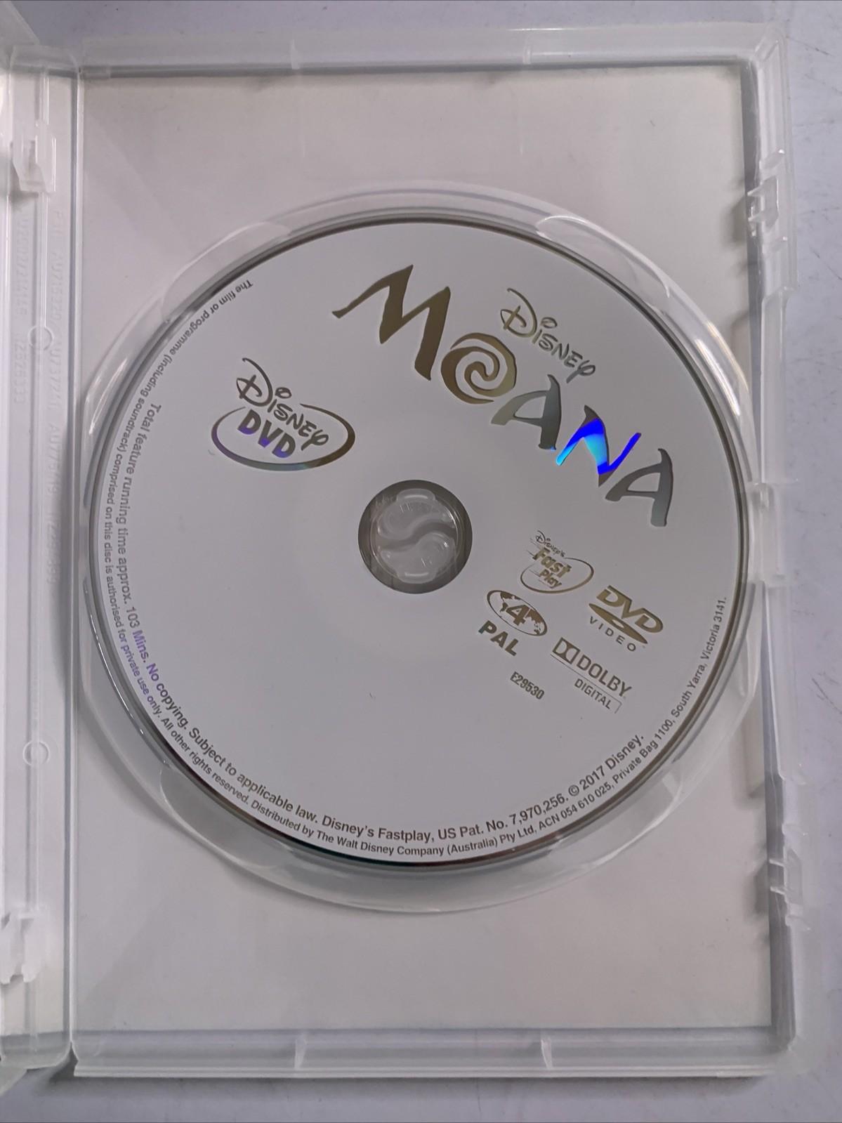 Moana (DVD, 2016) Disney Animation Region 4