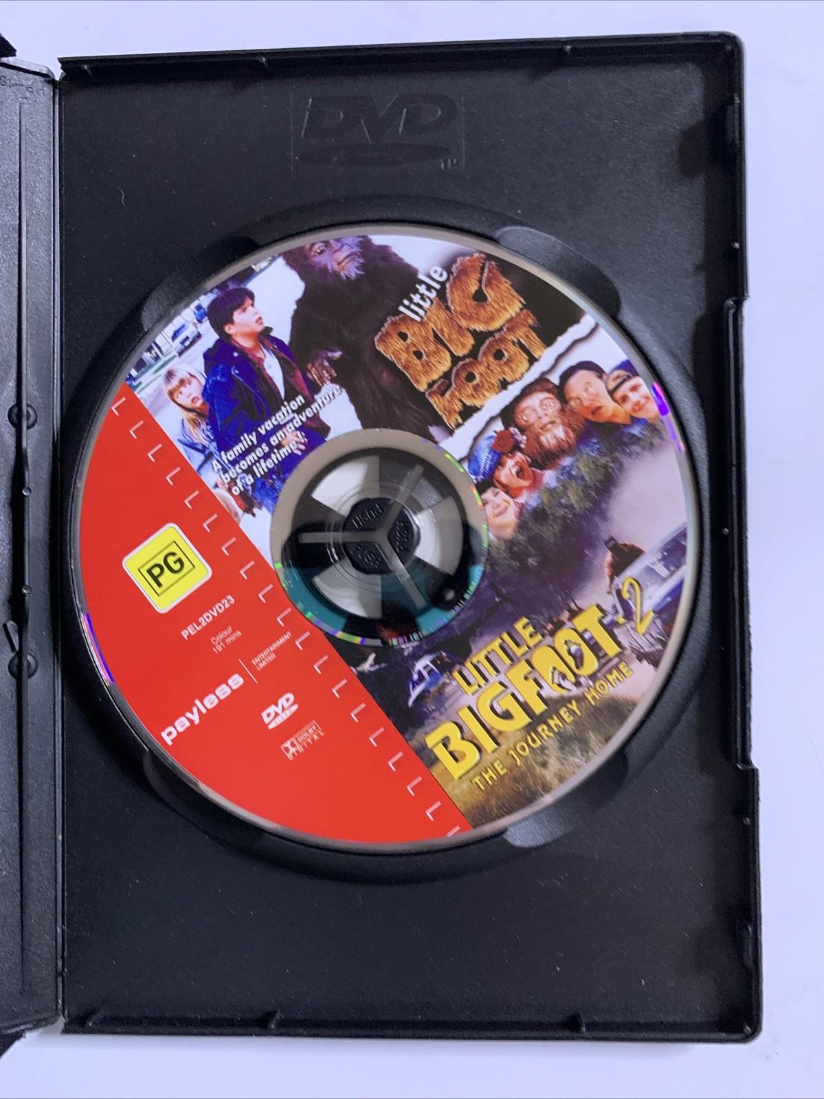 Little Bigfoot 1 + 2 (DVD, 2009) Ross Malinger, Stephen Furst All Regions