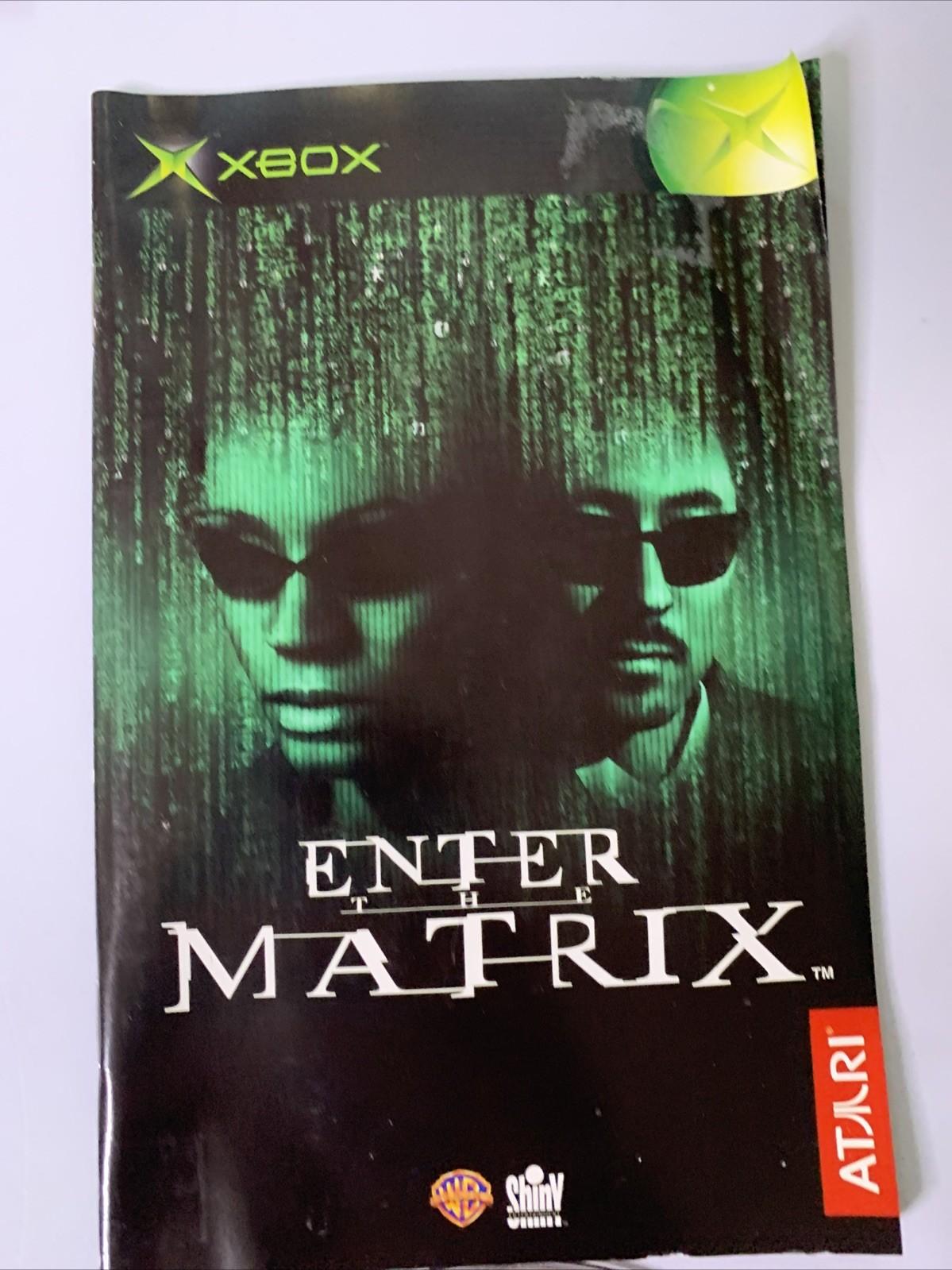Enter The Matrix Microsoft XBOX Original PAL 2003 Game Complete