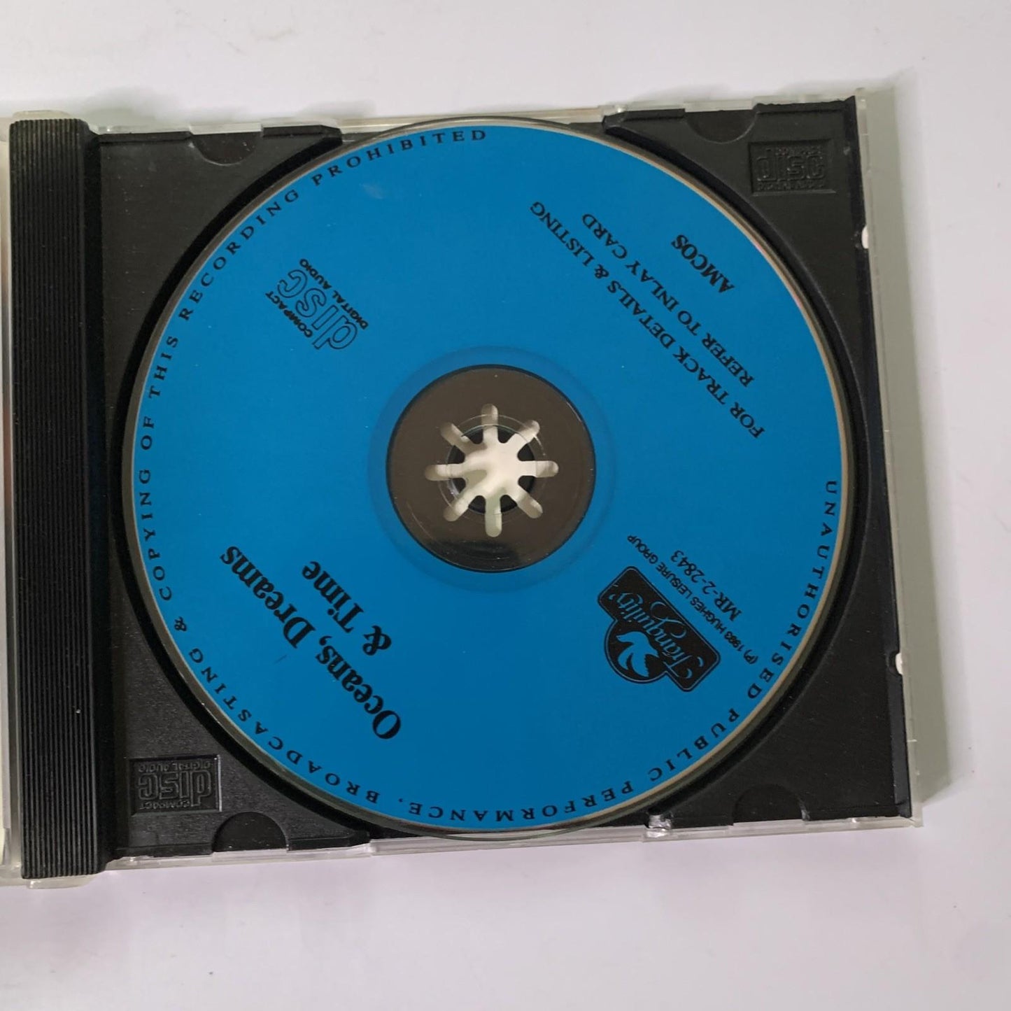 Oceans, Dreams & Time (CD, 1994) Relaxation Nature Music MR-2-2843