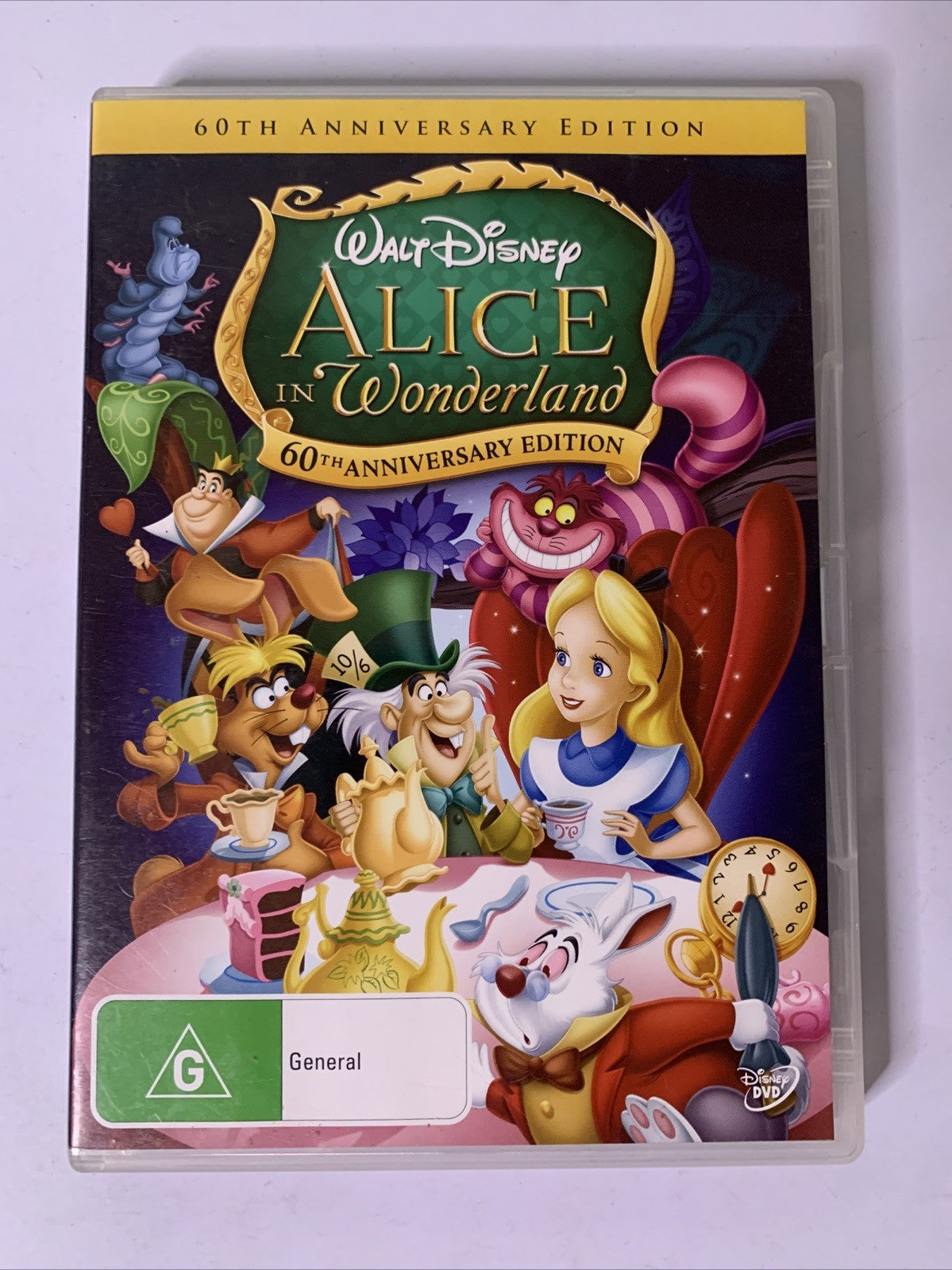 Alice in Wonderland (60th Anniversary Edition, DVD, 1951) Disney Film Region 4