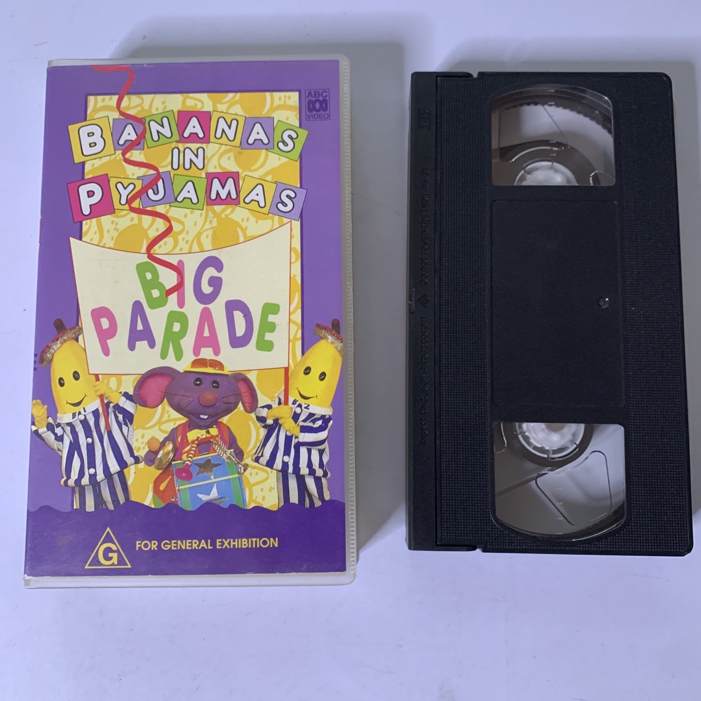 Bananas In Pyjamas: Big Parade VHS 1994 PAL ABC Video