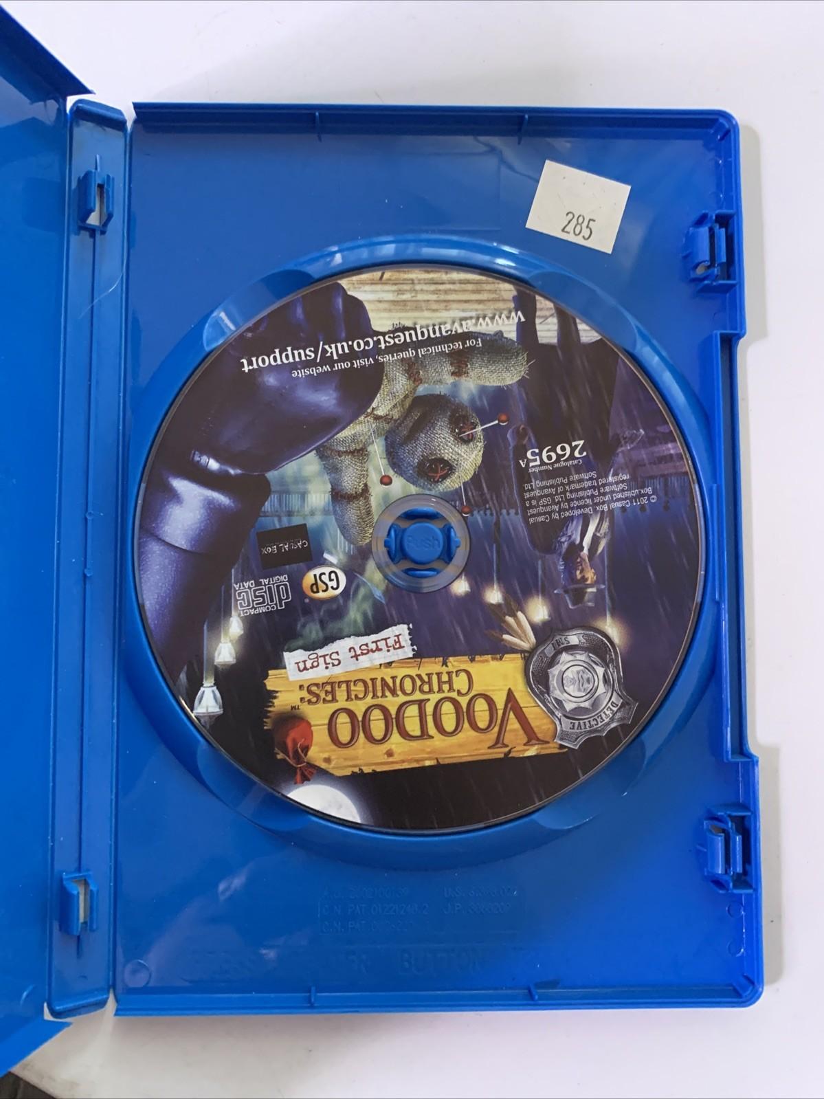 Voodoo Chronicles: First Sign PC CD-ROM Windows Hidden Object Game
