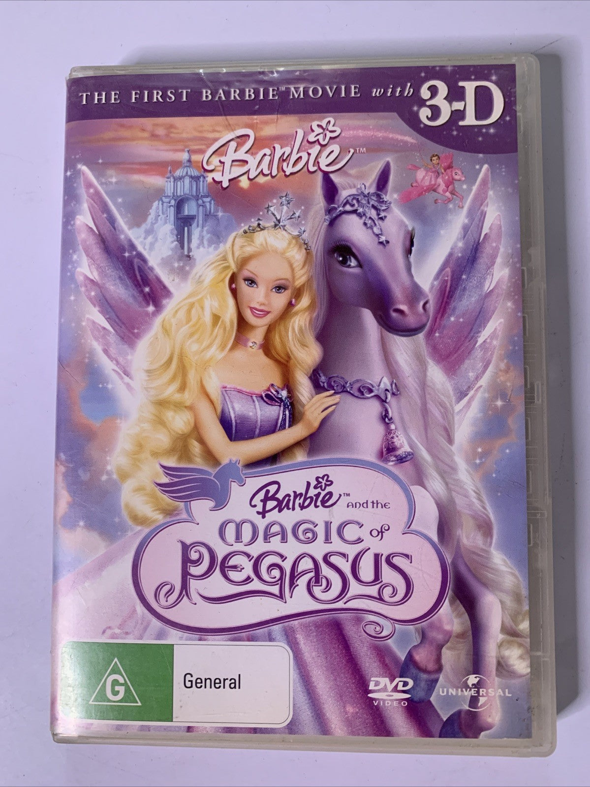 Barbie And The Magic Of Pegasus (DVD, 2005) Animation Film Region 4 &2