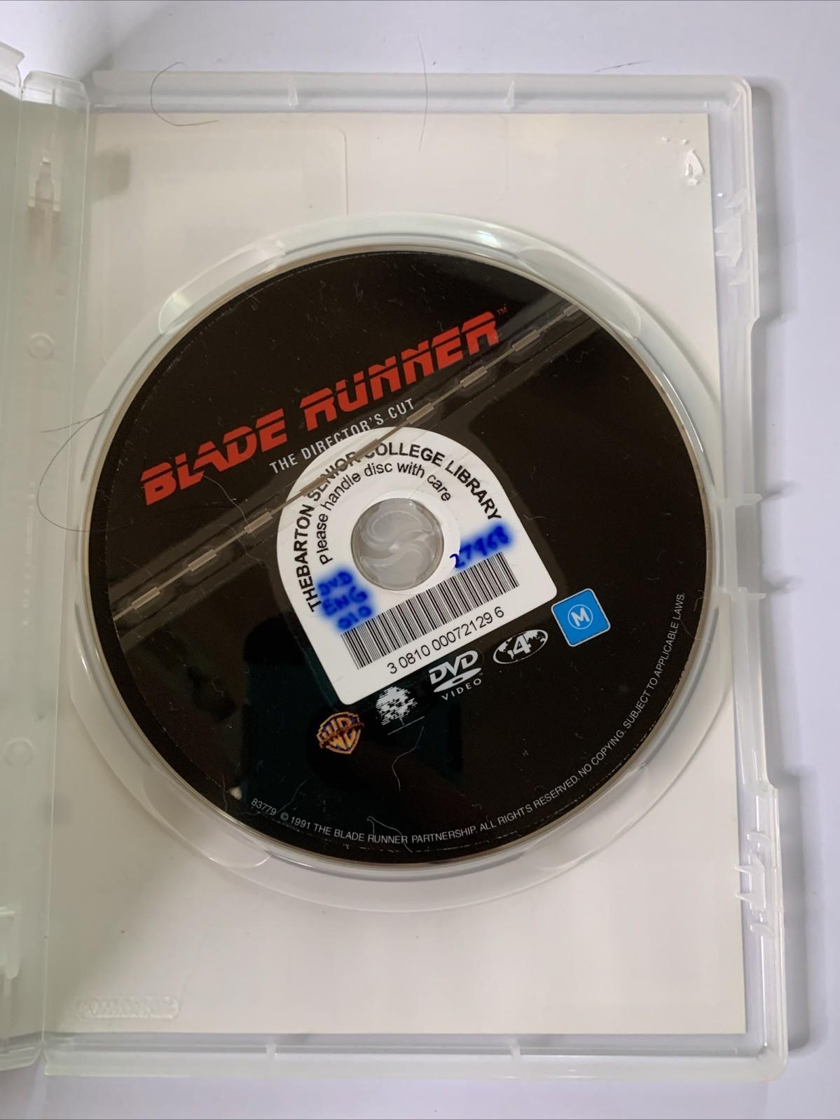 Blade Runner (The Director's Cut, DVD, 1992) Harrison Ford Region 4