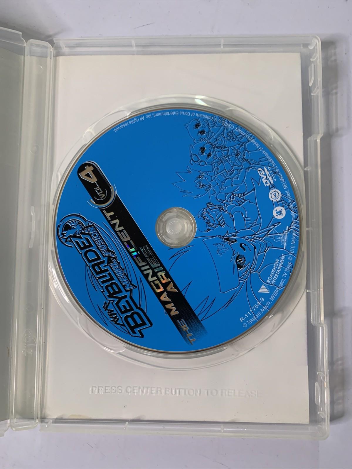 Beyblade: The Magnificent Aries : Vol 4 (DVD, 2010) Anime Regoin 4