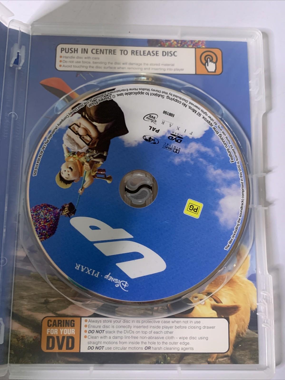 Up (DVD, 2009) Disney Pixar Region 4