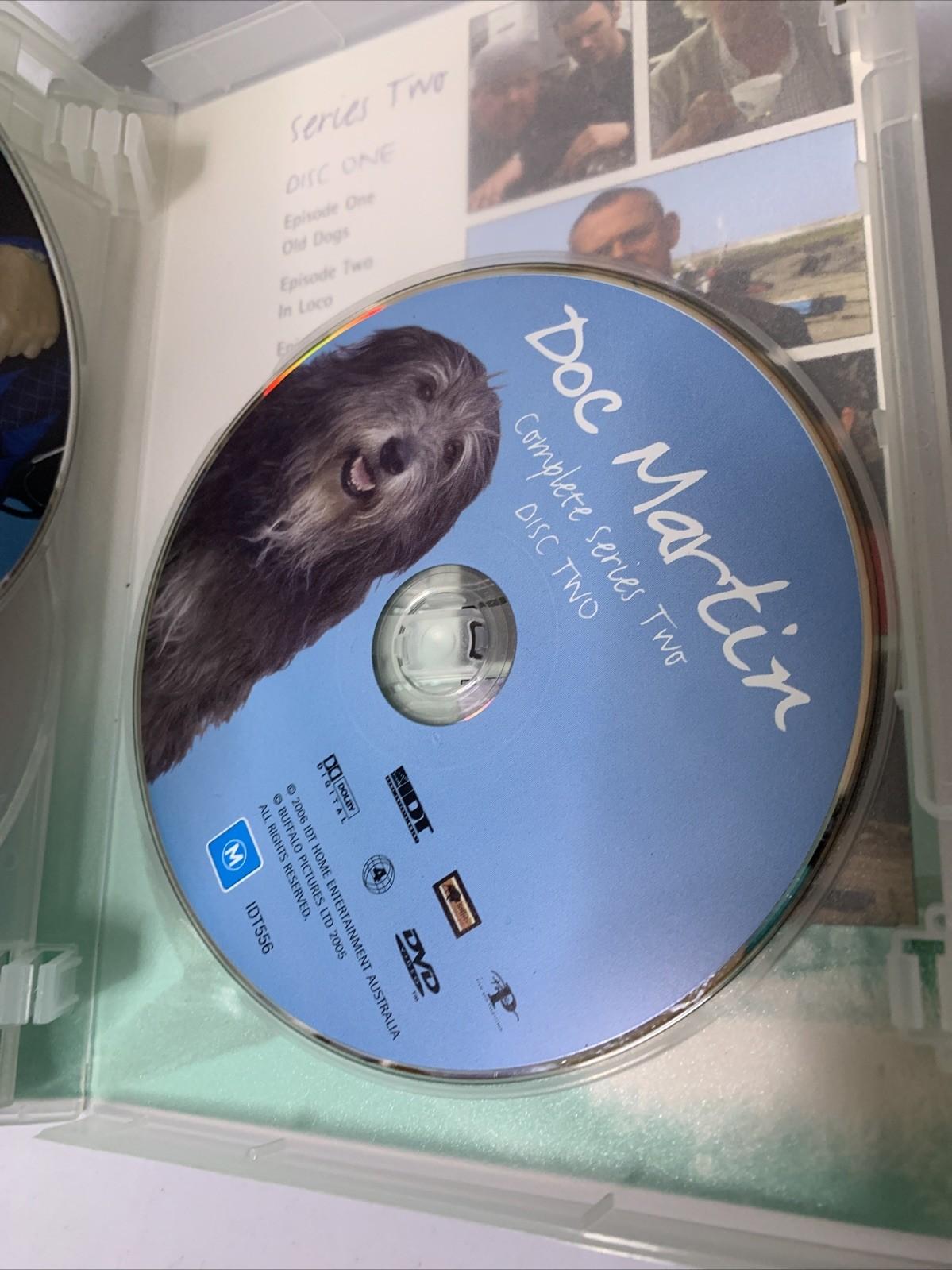 Doc Martin : Season 1-2 (DVD, 2003, 4-Discs) Martin Clunes Region 4