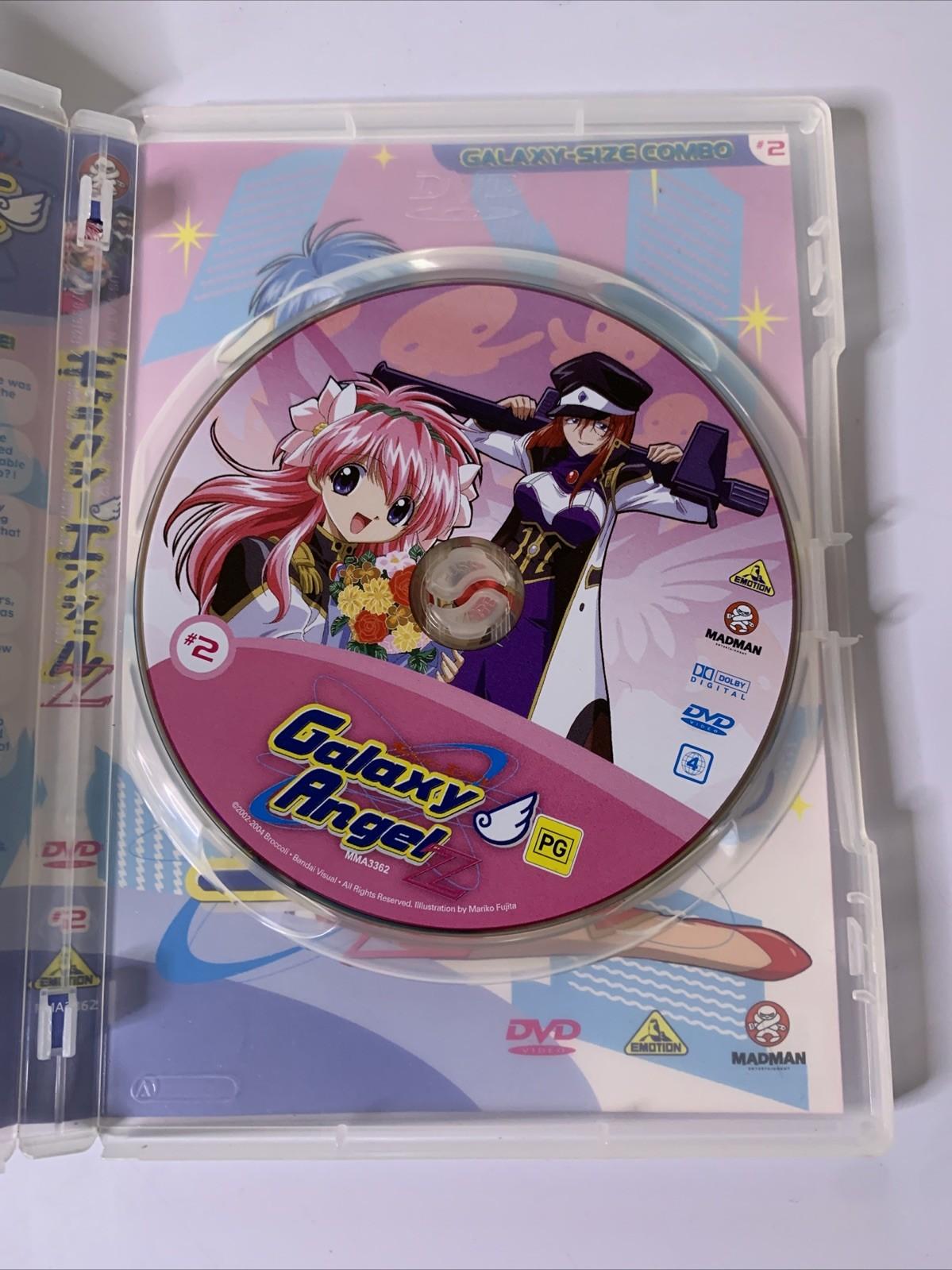 Galaxy Angel Z: Galaxy-Size Combo : Vol 2 (DVD, 2002) Anime Region 4