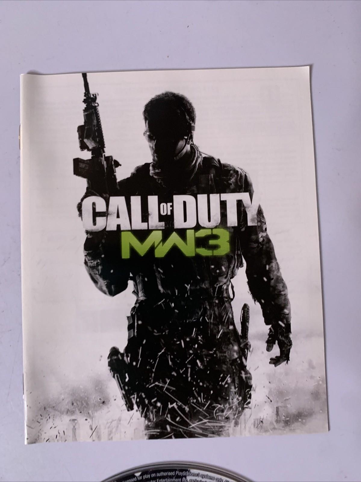Call Of Duty Modern Warfare 3 MW3 Sony Playstation 3 PS3 Game Complete