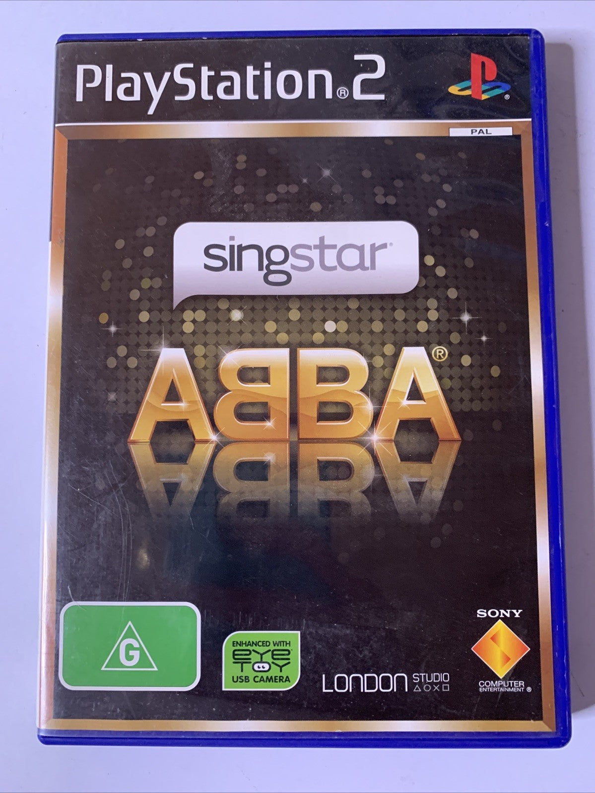 Singstar ABBA PS2 Sony Playstation 2 PS2 PAL Karaoke Game