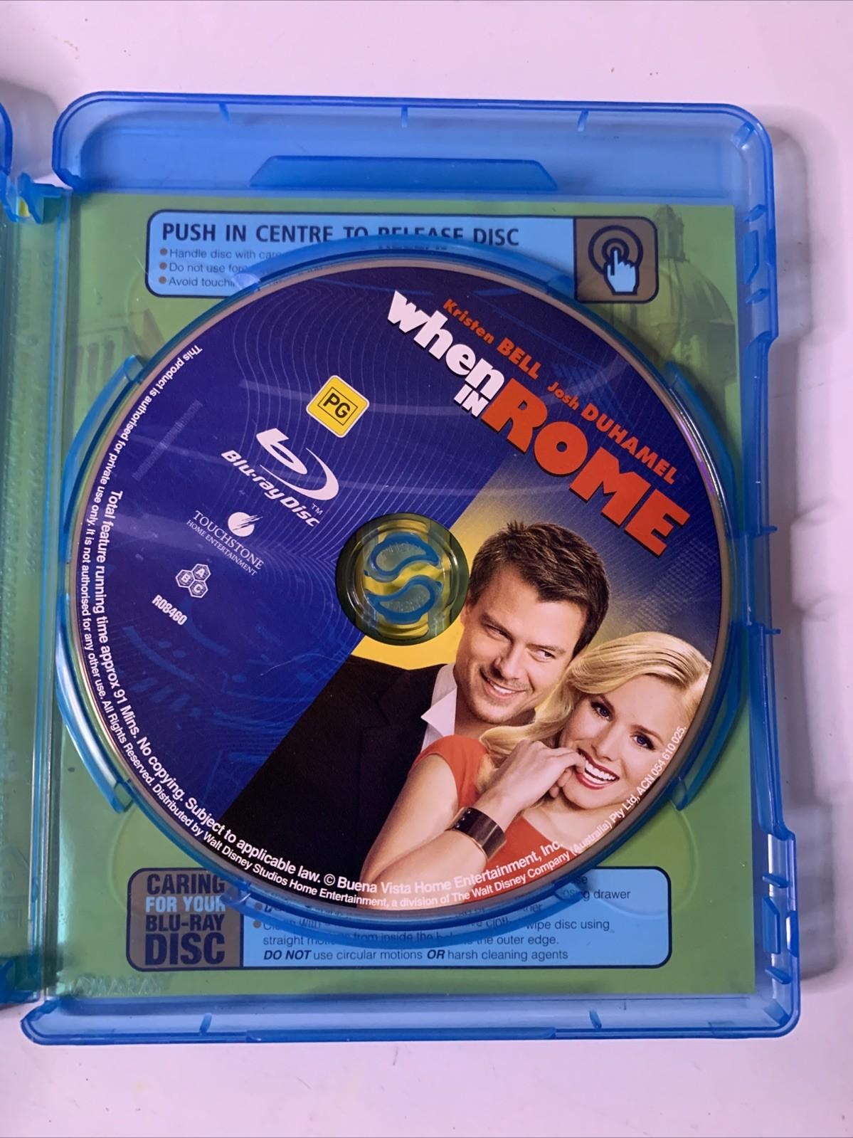 When In Rome (Blu-ray, 2010) Josh Duhamel, Kristen Bell All Regions