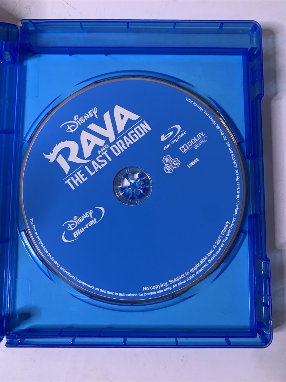 Raya And The Last Dragon (Blu-ray, 2021) Disney Animated Film All Regions