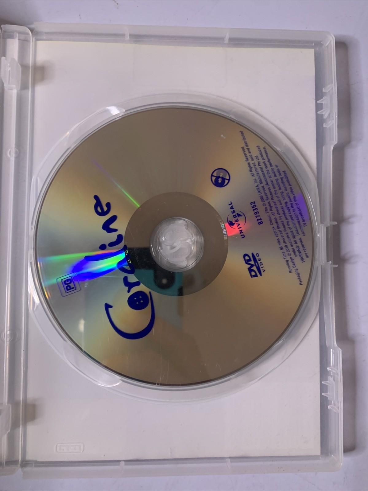 Coraline (DVD, 2009) Animation Region 4