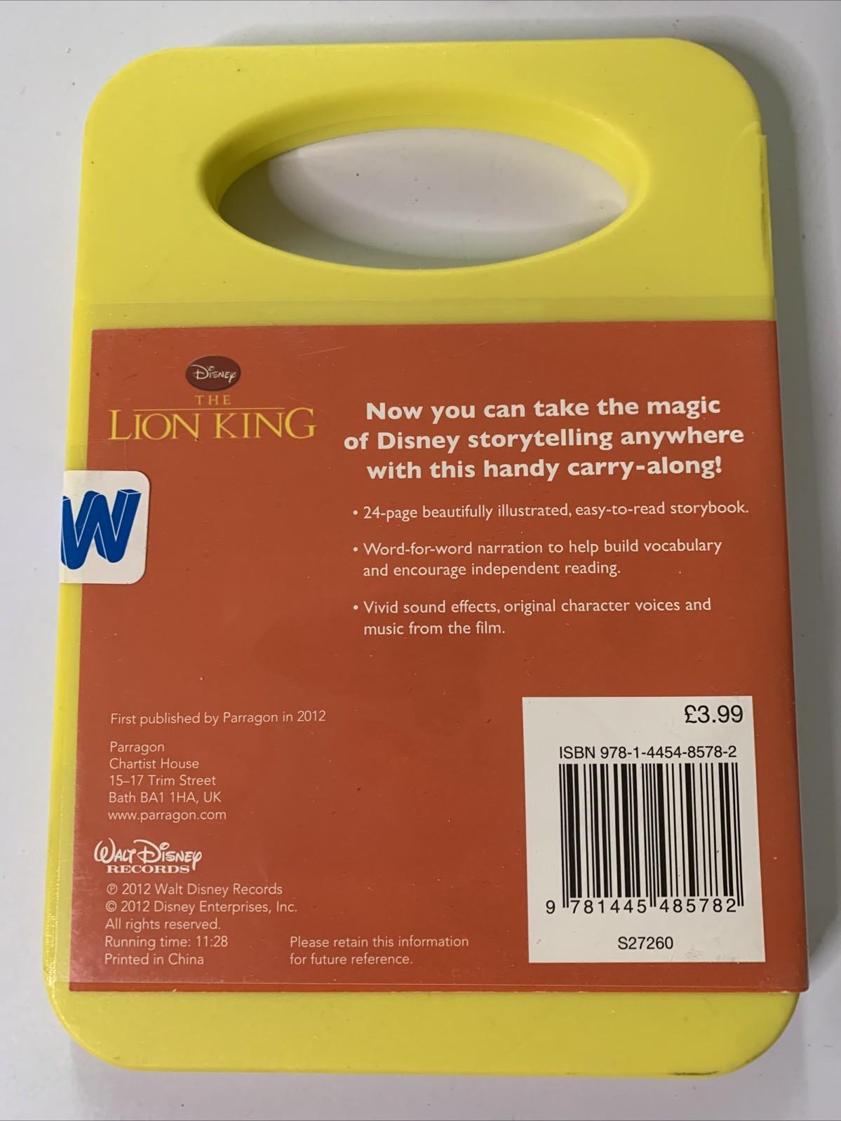 The Lion King Read To Me Book And CD Disney Original Voices NEW