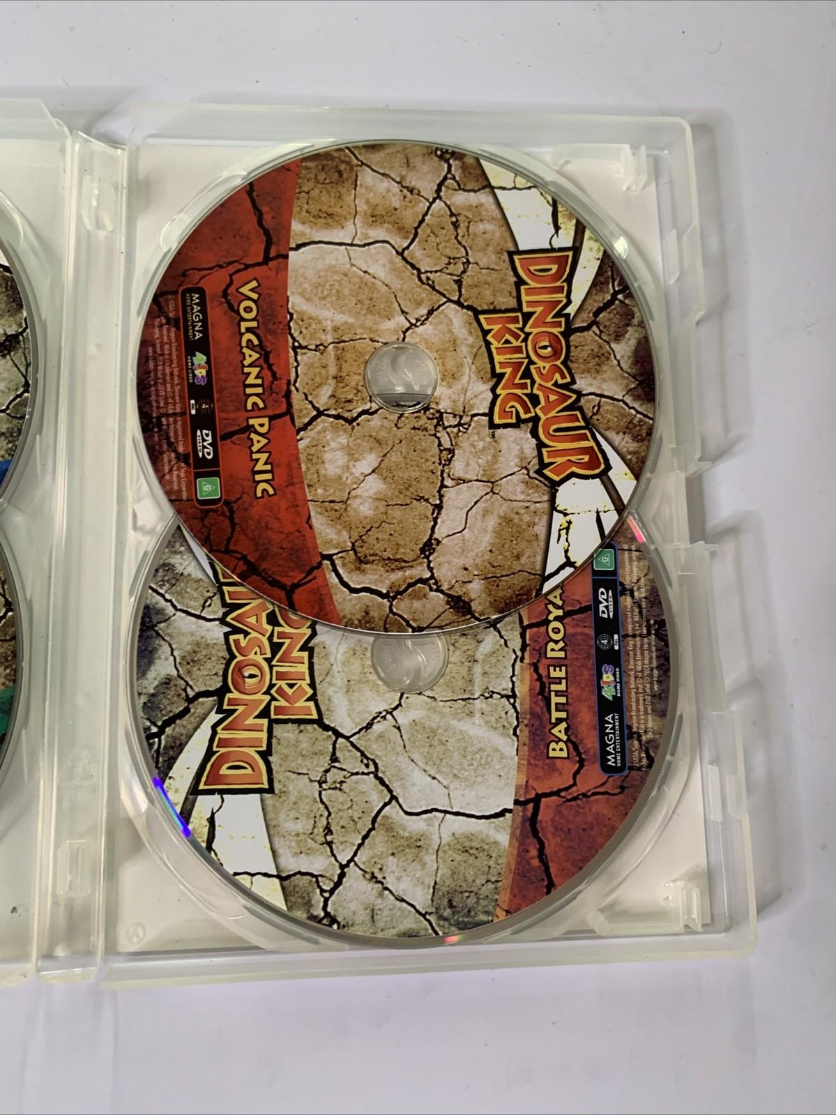 Dinosaur King : Season 1 (DVD, 2010) Region 4 *Missing 1 Disc