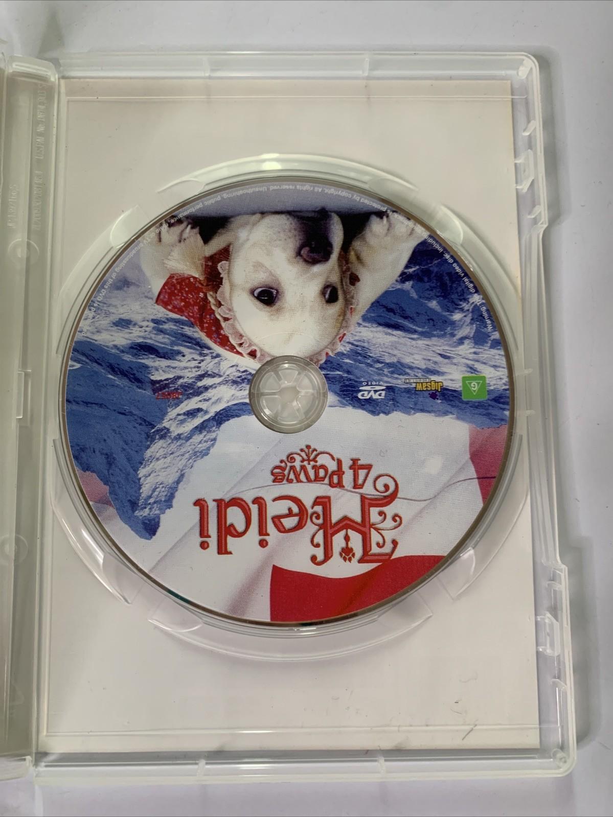 Heidi 4 Paws (DVD, 2009) Angela Lansbury, Steve Guttenburg Region 4