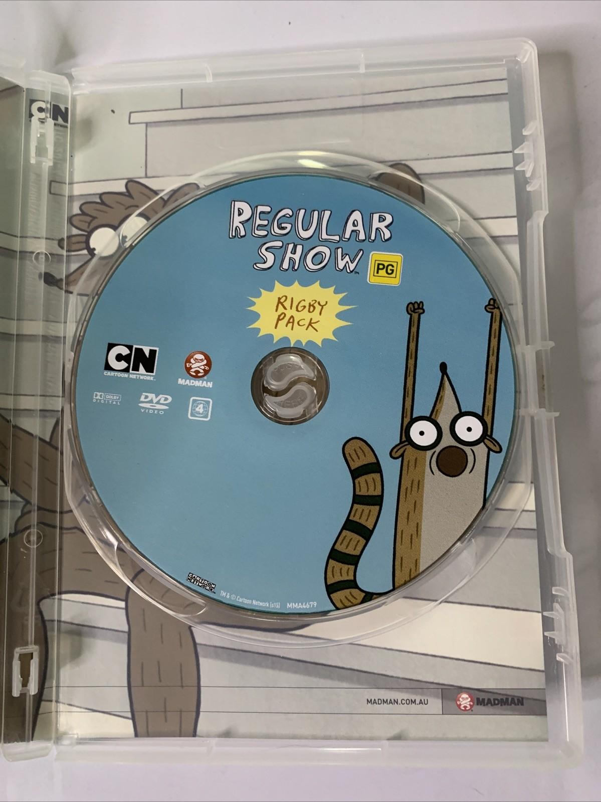 Regular Show: Rigby Pack (DVD, 2015) Cartoon Network Animation Region 4