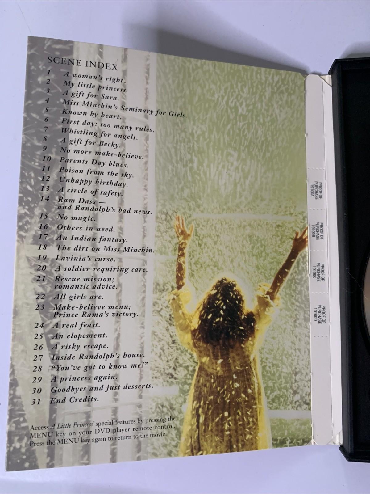 A Little Princess (DVD, 1995) Liam Cunningham, Liesel Matthews Region 4