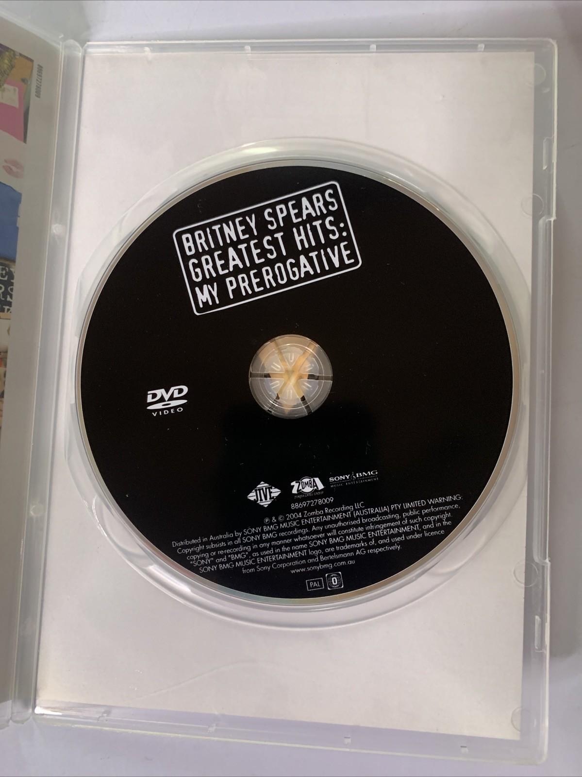 Britney Spears – Greatest Hits: My Prerogative (DVD, 2008) All Regions