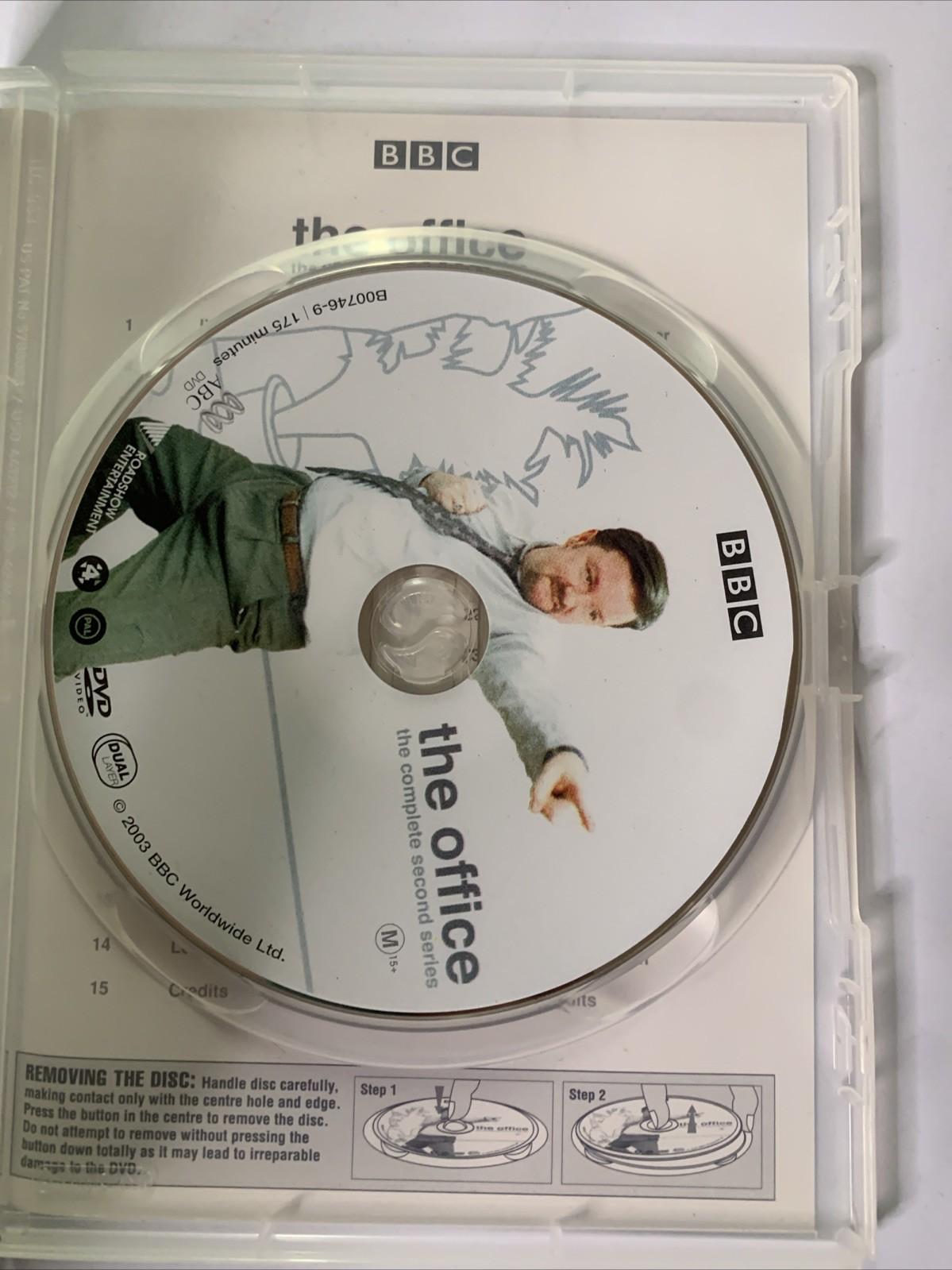 The Office UK : Series 2 (DVD, 2001) Ricky Gervais, Stephen Merchant Region 4