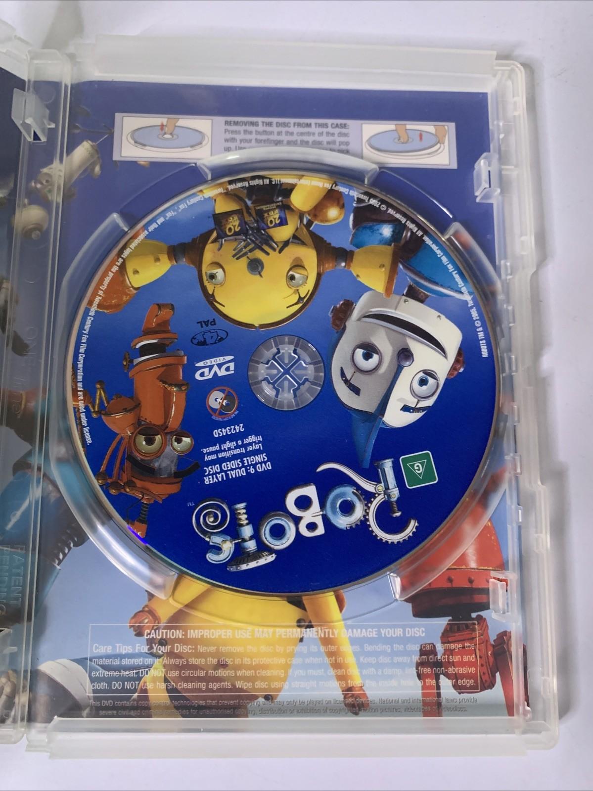 Robots (DVD, 2005) Drew Carey, Ewan McGregor, Robin Williams Animation Region 4