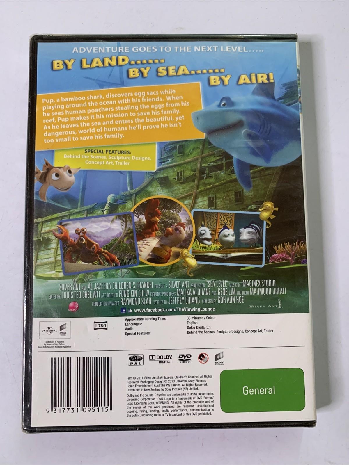 Sea Level (DVD, 2011) Animated Movie Region 4 NEW