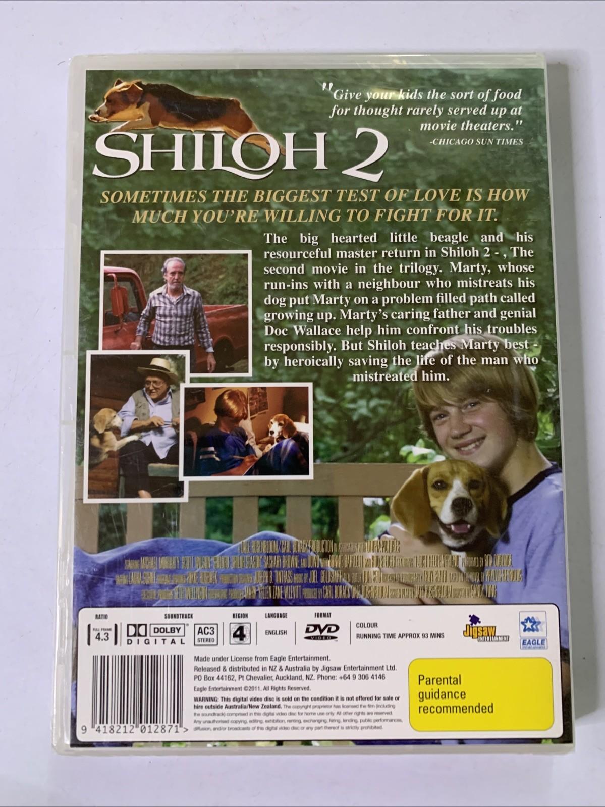 Shiloh 2: A Dog's Tale (DVD, 2008) Scott Wilson, Michael Moriarty Region 4 NEW