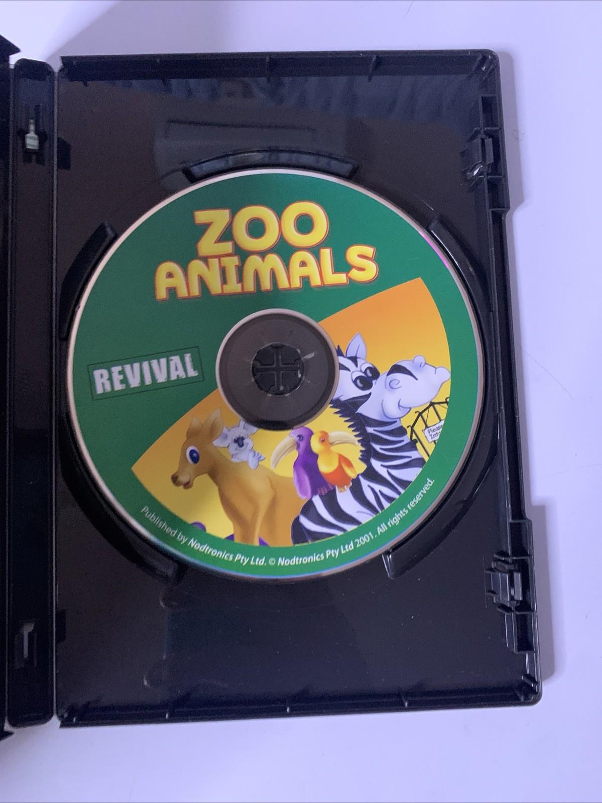 Zoo Animals PC CD-ROM Windows Mac Educational Games