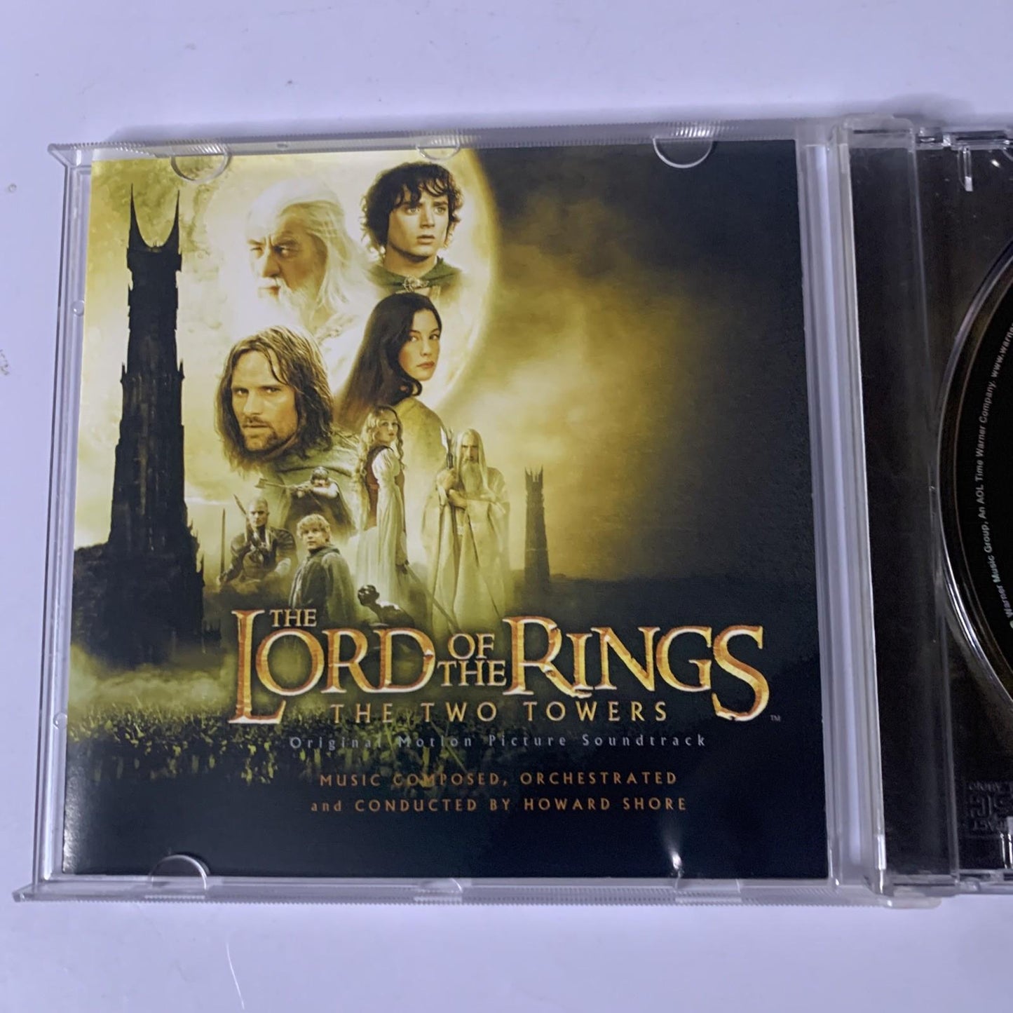 The Lord Of The Rings: The Two Towers Film Soundtrack OST (CD, 2002) Album
