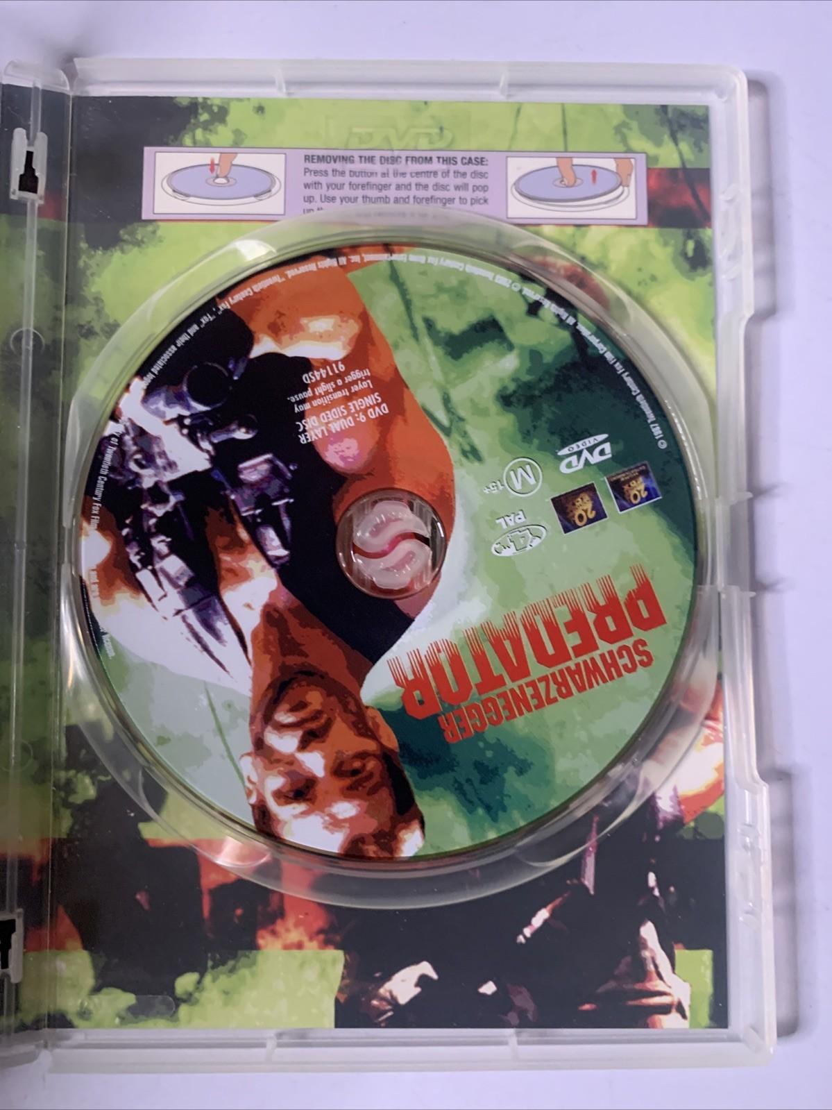 Predator (DVD, 1987) Arnold Schwarzenegger Region 4