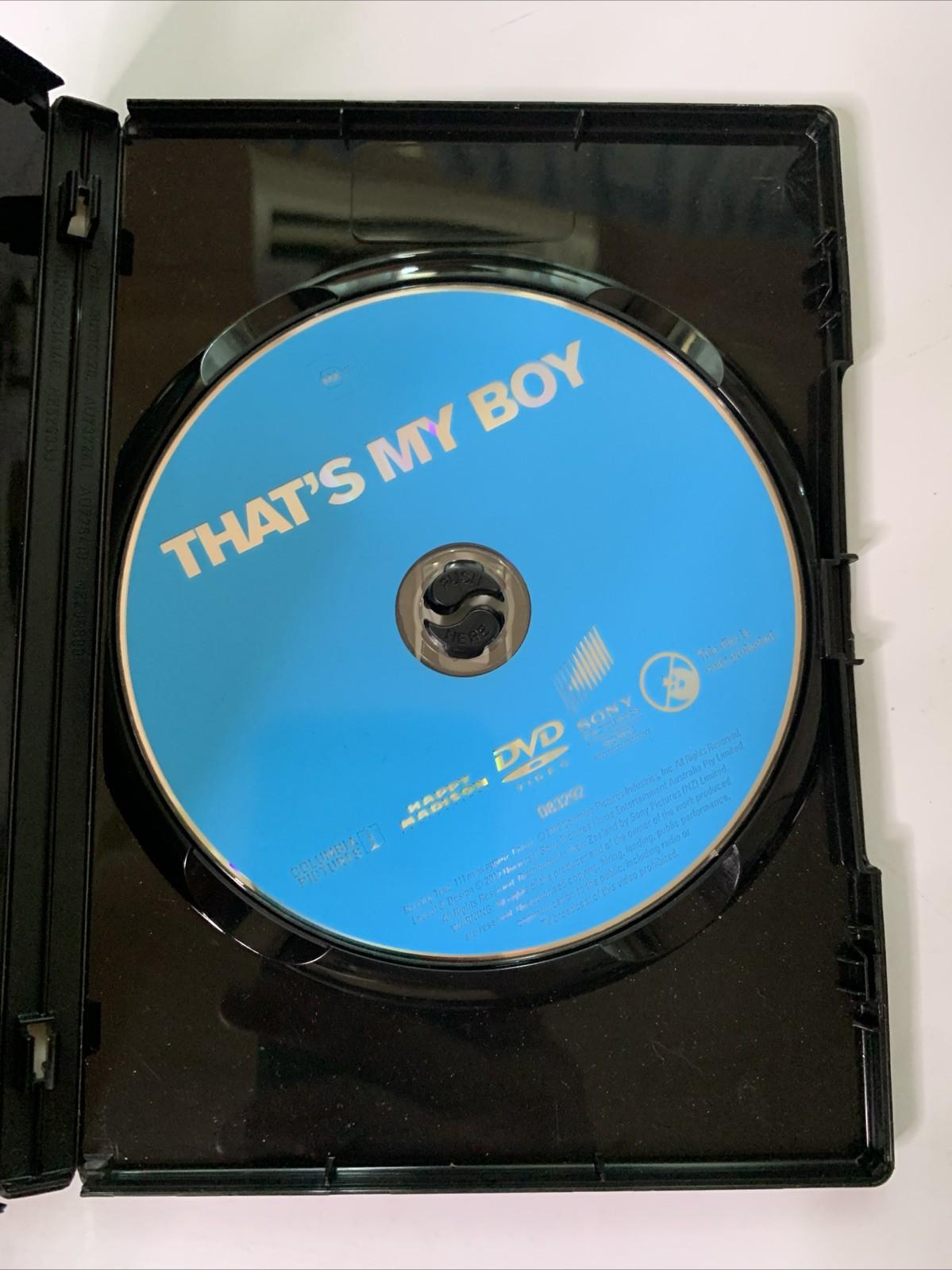 That's My Boy (DVD, 2012) Adam Sandler, Andy Samberg Comedy Region 4