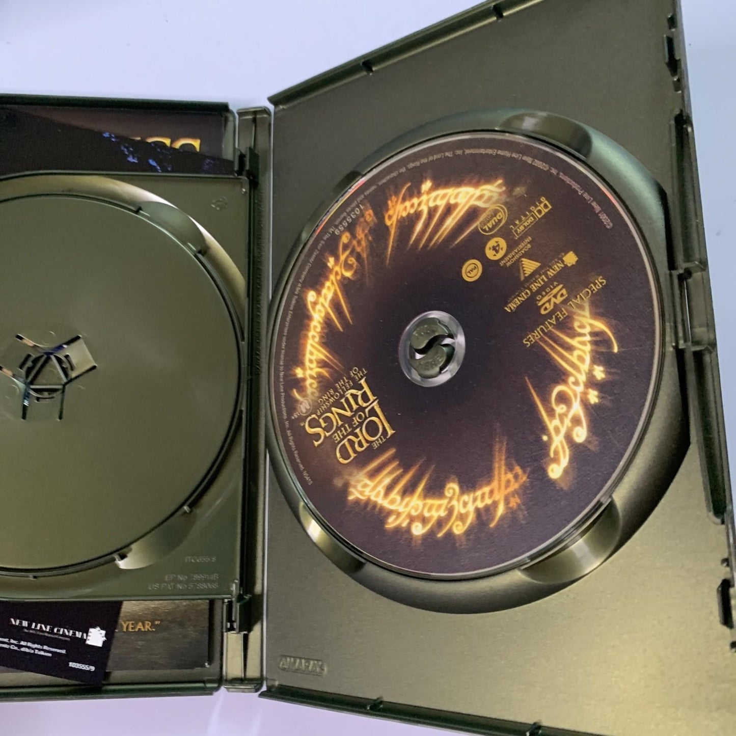 Lord of the Rings: The Fellowship of the Ring (DVD, 2001, 2-Discs) Region 4